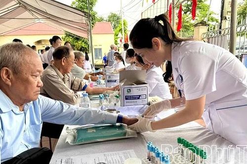 Phường Vĩnh Phúc: Hơn 200 người dân đã được khám sức khỏe miễn phí