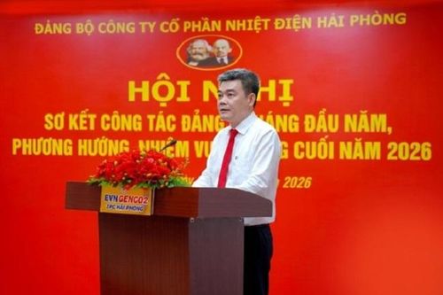 Đảng bộ Công ty CP Nhiệt điện Hải Phòng tạo dấu ấn trong 6 tháng đầu năm 2026