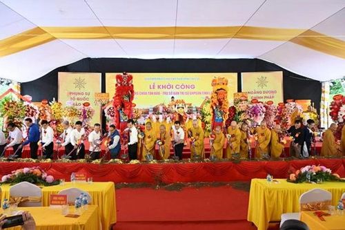 Lào Cai: Lễ khởi công xây dựng chùa Tân Bảo và Trụ sở Ban Trị sự GHPGVN tỉnh