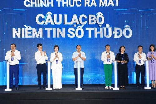 Ra mắt Câu lạc bộ Niềm tin số Thủ đô, lan tỏa giá trị tích cực trên không gian mạng