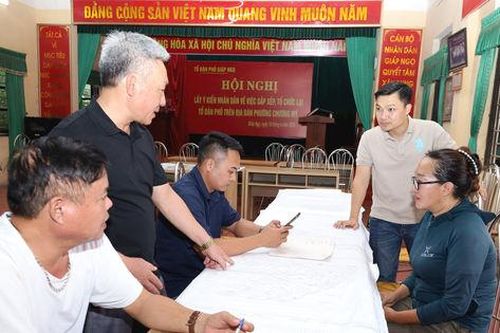 Chương Mỹ tăng tốc làm sạch dữ liệu đất đai