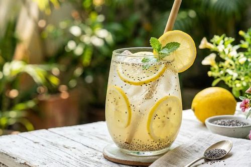 Mẹo pha nước chanh hạt chia ngon: Giảm cân, đẹp da mà không hại dạ dày