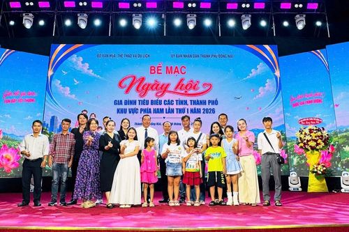 An Giang đoạt giải Nhì toàn đoàn tại Ngày hội gia đình tiêu biểu khu vực phía Nam