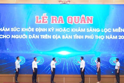[Video] Phú Thọ ra quân khám sức khỏe miễn phí cho người dân