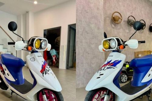 Honda Dio Baja đời 1996 giá 150 triệu, xe ga Nhật hiếm gặp đắt ngang SH350i