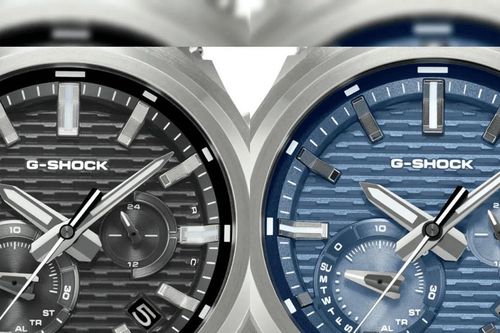 Lộ diện ảnh sắc nét của Casio G-Steel GST-B1000: Thiết kế Carbon Core Guard siêu nhẹ 58g