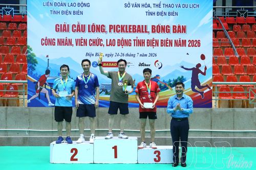 Trao 104 giải tại Giải thể thao công nhân, viên chức, lao động