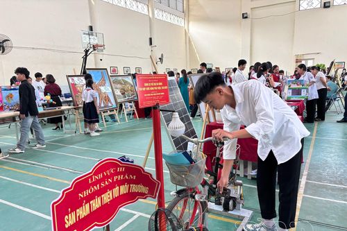 Khơi dậy đam mê sáng tạo trong thanh thiếu niên, nhi đồng