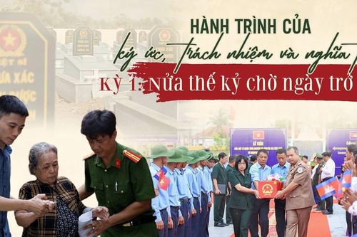E-magazine Hành trình của ký ức, trách nhiệm và nghĩa tình - Kỳ 1: Nửa thế kỷ chờ ngày trở về