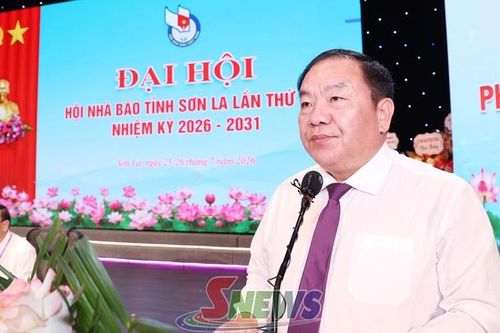 Bài phát biểu của đồng chí Chá A Của, Phó Bí thư Tỉnh ủy, Chủ tịch Ủy ban MTTQ Việt Nam tỉnh tại Đại hội Hội Nhà báo tỉnh Sơn La lần thứ VIII, nhiệm kỳ 2026 – 2031