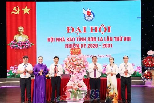 Đại hội Hội Nhà báo tỉnh Sơn La lần thứ VIII, nhiệm kỳ 2026-2031: Xây dựng báo chí Sơn La 'Chuyên nghiệp - Nhân văn - Hiện đại'