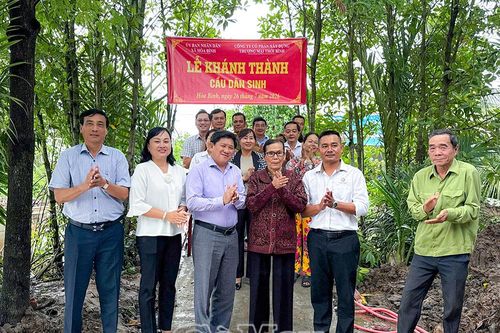 Công trình dân sinh ý nghĩa tri ân Mẹ Việt Nam anh hùng