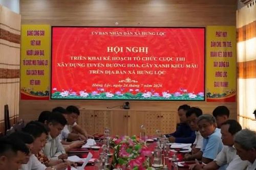 Tp. Huế: Xã Hưng Lộc chung tay kiến tạo môi trường sống xanh và phát triển bền vững