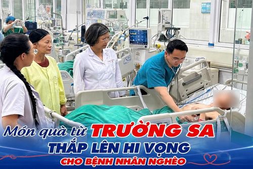 Món quà từ Trường Sa thắp lên hi vọng cho bệnh nhân nghèo