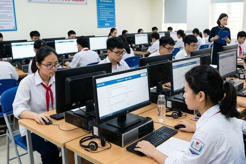 Đề xuất cho học sinh THCS và THPT kiểm tra định kỳ trên máy tính