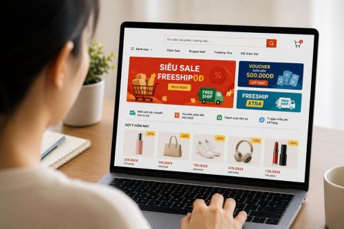 Người Việt chi hơn 1.600 tỉ đồng mỗi ngày mua sắm online