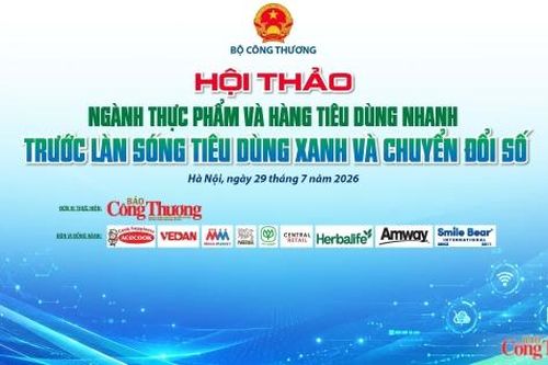 Sắp diễn ra Hội thảo ngành thực phẩm trước làn sóng tiêu dùng xanh và chuyển đổi số