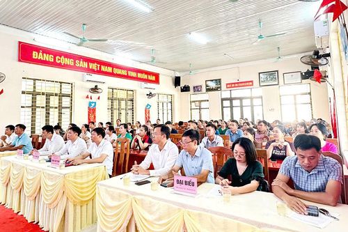 Xã Phú Lương khai giảng các lớp đào tạo nghề cho lao động nông thôn