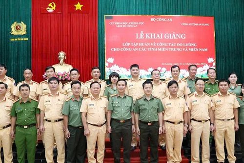 Tập huấn công tác đo lường cho Công an các tỉnh, thành