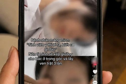 Kỷ luật nghiêm nữ sinh viên 'dọa' sẽ lấy trật ven bệnh nhân