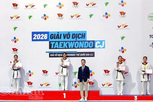 Taekwondo Cà Mau giành 8 huy chương tại Giải vô địch trẻ quốc gia 2026