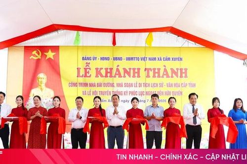 Khánh thành các hạng mục mới tại Di tích đền Hữu Quyền