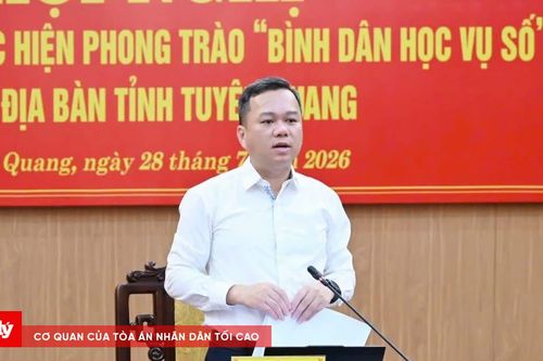 Tuyên Quang sơ kết 1 năm triển khai Phong trào 'Bình dân học vụ số'