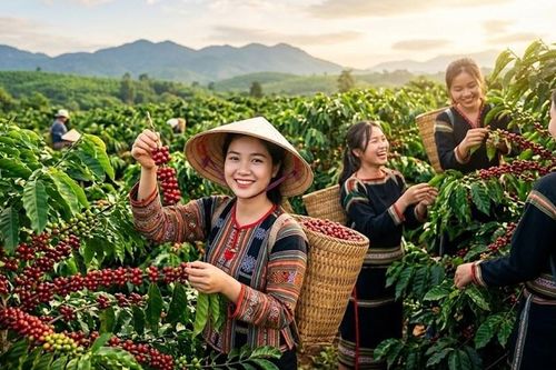 Giá cà phê hôm nay 29.7.2026 tăng tiếp, cao nhất 96.600 đồng/kg