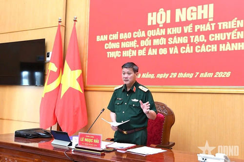 Quân khu 5 đẩy mạnh phát triển khoa học, công nghệ, đổi mới sáng tạo và chuyển đổi số