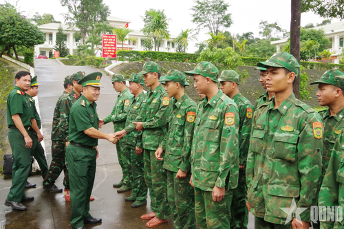 Bộ đội Biên phòng tỉnh Lâm Đồng hỗ trợ xây trường phổ thông nội trú liên cấp