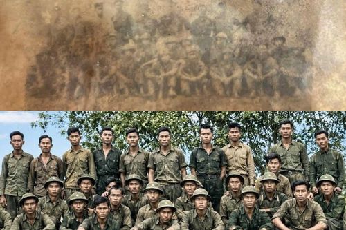 Phục dựng bức ảnh tập thể bị nhòe, mở thêm manh mối tìm danh tính các liệt sĩ