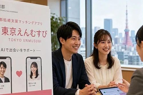 AI giúp hàng trăm người Nhật Bản nên duyên vợ chồng