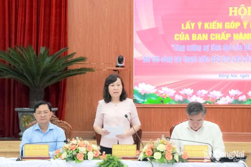 Lấy ý kiến góp ý dự thảo nghị quyết chuyên đề về công tác thanh niên