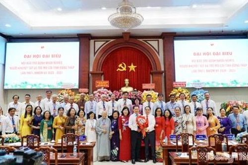 Hội Bảo trợ bệnh nhân nghèo, người khuyết tật và trẻ mồ côi Đồng Tháp bước vào nhiệm kỳ mới