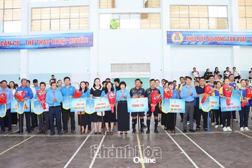 350 vận động viên tham gia Hội thao công nhân, viên chức, lao động tỉnh Khánh Hòa năm 2026
