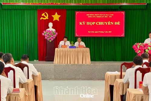 HĐND xã Đại Lãnh thông qua 4 nghị quyết quan trọng tại kỳ họp chuyên đề