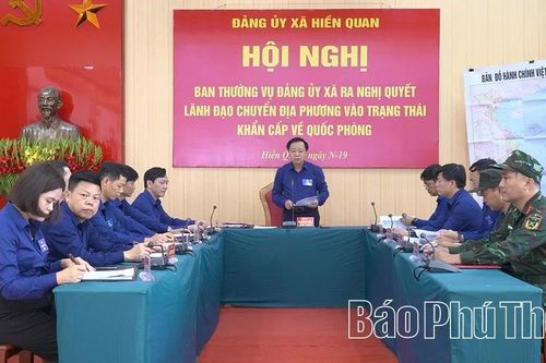 Tổng duyệt diễn tập tác chiến xã Hiền Quan năm 2026