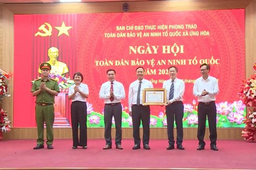 Xã Ứng Hòa: Mô hình 'thôn ba nhất' xây dựng địa bàn an toàn