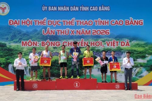 Bế mạc Giải việt dã tại Đại hội Thể dục thể thao tỉnh lần thứ X