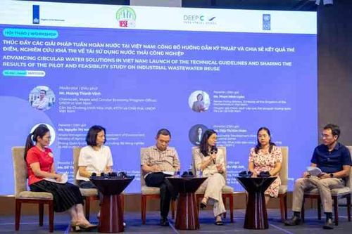 Chia sẻ kết quả thí điểm, nghiên cứu về tái sử dụng nước thải công nghiệp