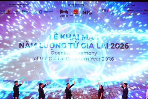 Gia Lai khai mạc Năm Lượng tử 2026, thúc đẩy hệ sinh thái công nghệ mới