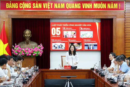 Xây dựng Luật Phát triển công nghiệp văn hóa: Tạo 'cú hích' đưa công nghiệp văn hóa bứt phá
