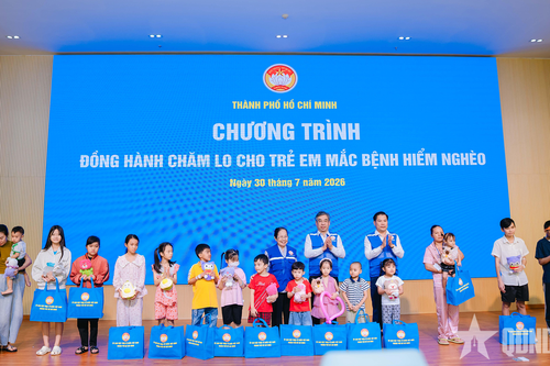 TP Hồ Chí Minh chăm lo 170 bệnh nhi mắc bệnh hiểm nghèo
