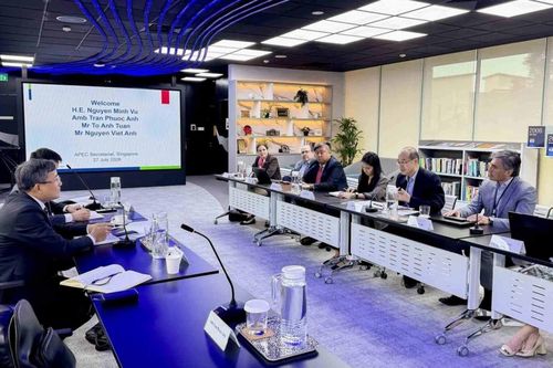 Thứ trưởng Thường trực Nguyễn Minh Vũ làm việc với Ban Thư ký APEC quốc tế về APEC 2027