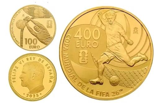 Tây Ban Nha phát hành tiền đặc biệt mừng chức vô địch World Cup 2026
