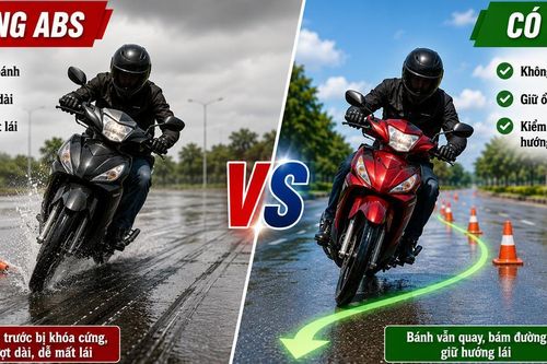 Vì sao phanh ABS khó phổ cập trên xe mô tô?