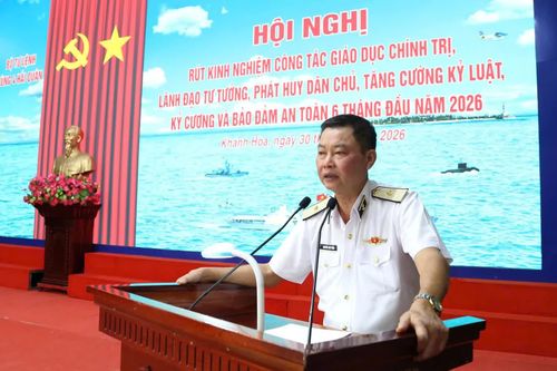 Vùng 4 Hải quân rút kinh nghiệm công tác giáo dục chính trị, quản lý tư tưởng và kỷ luật