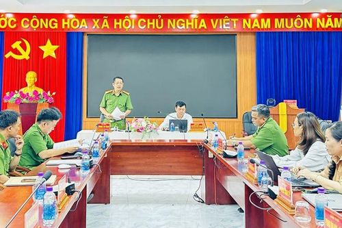 Công an tỉnh Khánh Hòa làm việc với xã Khánh Sơn về công tác phòng, chống ma túy năm 2026