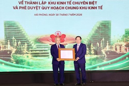 Công bố các Quyết định về Khu kinh tế và khởi động Khu thương mại tự do Hải Phòng