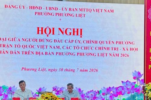Phường Phương Liệt cam kết giải quyết thỏa đáng các kiến nghị của người dân